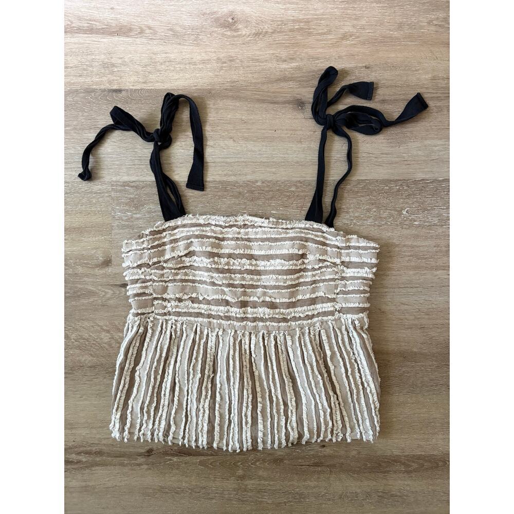 Anthropologie Maeve Soeli Cotton Top - Picture 2 of 5